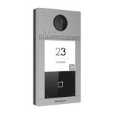 Panou exterior videointerfon TCP/IP pentru 1 familie&#039;Wi-Fi 2.4GHz&#039;control acces integrat - HIKVISION DS-KV8113-WME1 SafetyGuard Surveillance