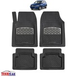 Covorașe Auto TeamCar&reg; Tip Tăviță Compatibile Volkswagen Tiguan I (2007&ndash;2016) - Suv Silver, Cauciuc