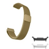 Curea tip Milanese Loop, compatibila Samsung Galaxy Watch8 Classic 46mm, Retro Gold