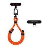 Snur pentru telefon Asteroid GSM Rope Wrist Strap RWS1-50-62, portocaliu