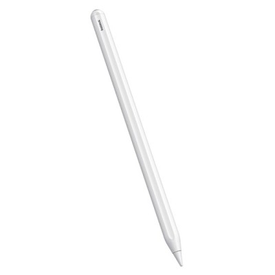 Stylus Pen Activ cu Indicator LED - Baseus Smooth Writing 2 Series (P80015807213-00) - White foto