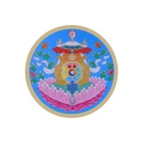 Cumpara ieftin Abtibild sticker cu cele 8 simboluri tibetane v2 &amp;#8211; mic