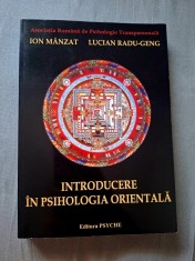 Introducere in psihologia orientala -Ion Manzat Lucian Radu-Geng