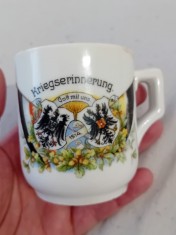Cana, cescuta portelan WW1 Germania