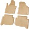 Set de 4 covorase bej cauciuc 3D stil tavita premium pentru VW Touran 1T 2003-2015