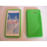 Husa Silicon S-Line Sony Xperia M2 Verde