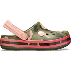 Saboti Crocs Crocband Multi-Graphic Clog Pepene galben - Melon