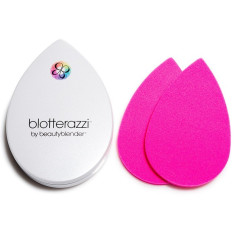Beauty Blender Blotterazzi Set 2 buretei plati cosmetici + Trusa de protectie... foto