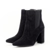 Botine elegante negre Brook 117, 40, Negru