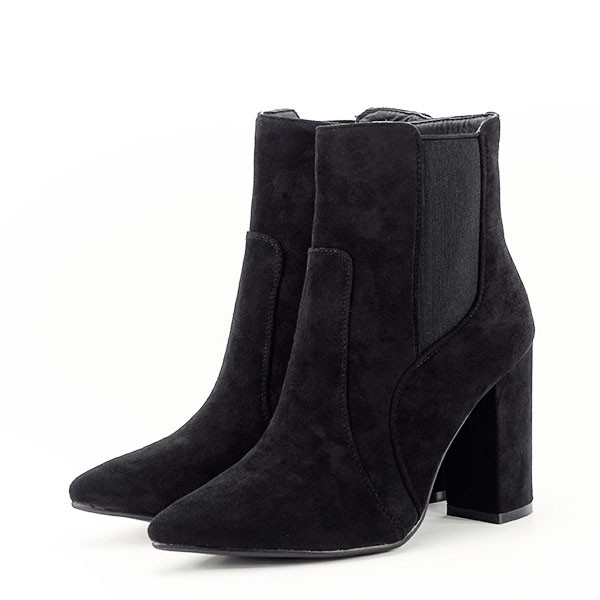 Botine elegante negre Brook 117