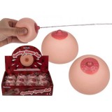 Minge Antistres Sani Stropitoare, Cadou Amuzant Burlaci, Plastic Flexibil, 7.5cm, Sex Shop