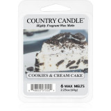 Cumpara ieftin Country Candle Cookies &amp; Cream Cake ceară pentru aromatizator 64 g