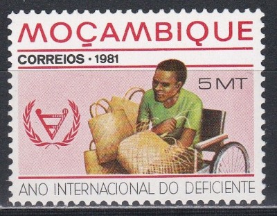 Mozambic 1981 - Anul Internațional al Persoanelor cu Dizabilități, MNH foto