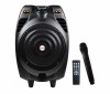Boxa Portabila Akai Troller 50W, Bluetooth, USB, SD, Radio FM, Jack 3.5mm, Microfon Inclus, Negru