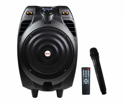 Boxa portabila Akai cu troller, putere totala 50W, autonomie 2-3h foto