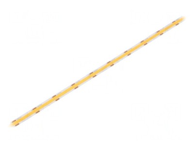 Bandă LED COB alb cald 12V 8W/m IP20 foto