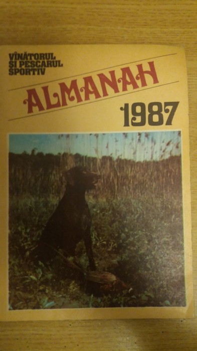 myh 34s - Almanah - Vanatorul si pescarul sportiv - 1987