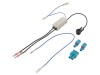 Separator Antena Auto Fakra ISO Dublu Soclu x2, Mufa Unghi, Compatibil Audi VW Seat Peugeot, Model A9526I/DIPLE