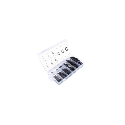 Set sigurante tip E, exterioare, 300 piese, Asta foto