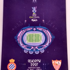 Program meci fotbal RCD ESPANYOL-FC SEVILLA (finala Cupa UEFA (16.05.2007)