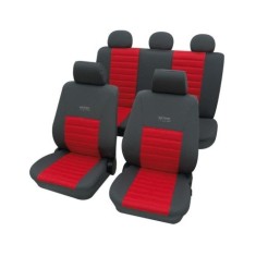 Set Huse Scaun Universale Active Sports Petex Rosu-Negru