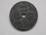 5 CENTIMES 1943 BELGIA-BELGIQUE-BELGIE