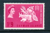Insulele Cayman 1963 - Freedom from hunger, FAO, neuzat