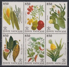 Vatican 1992 - Plante, MNH foto
