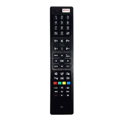 Telecomanda Compatibila Cu Televizoarele Panasonic Smart TV , Functie Netflix - LED , LCD , Plasma ,Negru foto