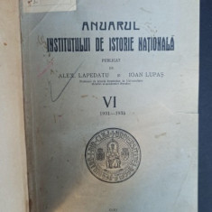 Alex Lepadatu, Ioan Lupas - Anuarul Institutului de Istorie Nationala