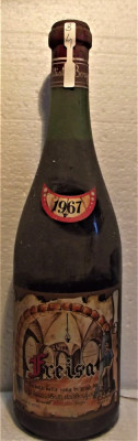 B 4 - VIN FREISA, PIEMONTE, BAROLO ITALIA, recoltare 1967 cl 72 gr 12 foto