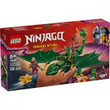 LEGO Ninjago Dragonul de Padure al lui Lloyd 71829, 6+, Minifigurine Lloyd si Santinela, Dragon Articulat