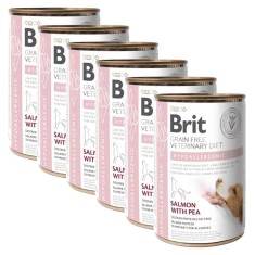 Brit Veterinary Diets GF dog Hypoallergenic 6 x 400 g foto