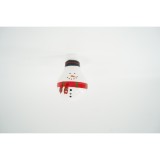 Set 10 buc ornament pentru instalatie, om de zapada, Flippy
