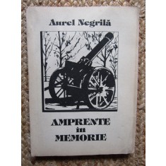 Amprente in memorie - Aurel Negrila