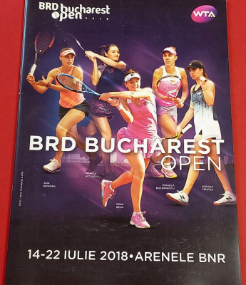 Program Turneu Tenis Feminin ROMANIA - Bucuresti 14.-22.07.2018 Arenele BNR foto