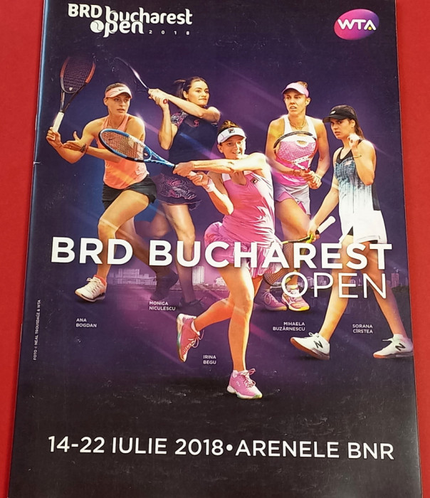 Program Turneu Tenis Feminin ROMANIA - Bucuresti 14.-22.07.2018 Arenele BNR