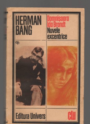 C8513 DOMNISOARA IDA BRANDT, NUVELE EXCENTRICE - HERMAN BANG foto
