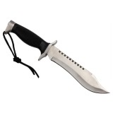 Cumpara ieftin Cuțit tactic cu lamă fixă pentru activități outdoor și supraviețuire DEPOX&reg;, otel inoxidabil, 30 cm