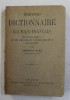 NOUVEAU DICTIONNAIRE ROUMAIN - FRANCAIS par FREDERIC DAME , 1905