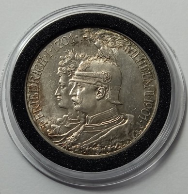 Germania, 2 Mark 1901, Argint. foto