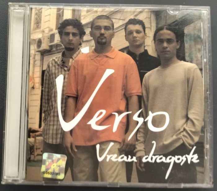 CD ORIGINAL NOVA MUSIC: VERSO - VREAU DRAGOSTE (2003)