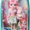 ENCHANTIMALS PAPUSI CU ANIMALUTE BREE BUNNY SI TWIST SuperHeroes ToysZone
