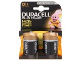 Baterie Alcalină 1.5V D Nere&icirc;ncărcabilă 2 Bucăți Plus, Duracell