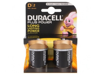 Baterie Alcalină 1.5V D Nere&amp;icirc;ncărcabilă 2 Bucăți Plus foto