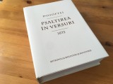 DOSOFTEI, PSALTIREA IN VERSURI 1673. EDITIE CRITICA DE N.A. URSU, 1170 PAGINI ! CUVANT INAINTE IPS IUSTIN MOISESCU. REPUBLICAREA EDITIEI IASI 1974