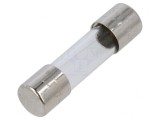 Siguranță ardere rapidă 200mA 220VAC 5x20mm Cupru, SCHURTER