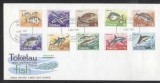 Tokelau 1984 Definitives Fishes FDC K.368