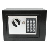 Seif mobila cu inchidere electronica, 2 chei, 230x170x165 mm, baterie 4 x AA, accesorii fixare 2 buc