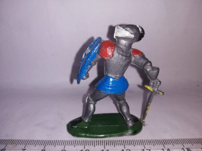 bnk jc Figurine de plastic - Domplast - cavaler medieval foto